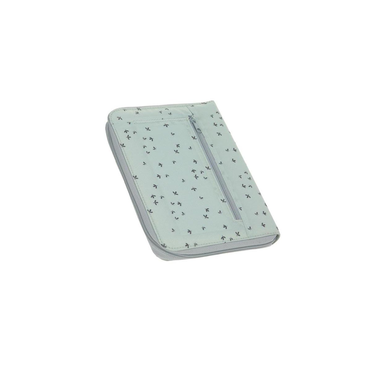 Protège carnet de santé menthe, gris, LASSIG