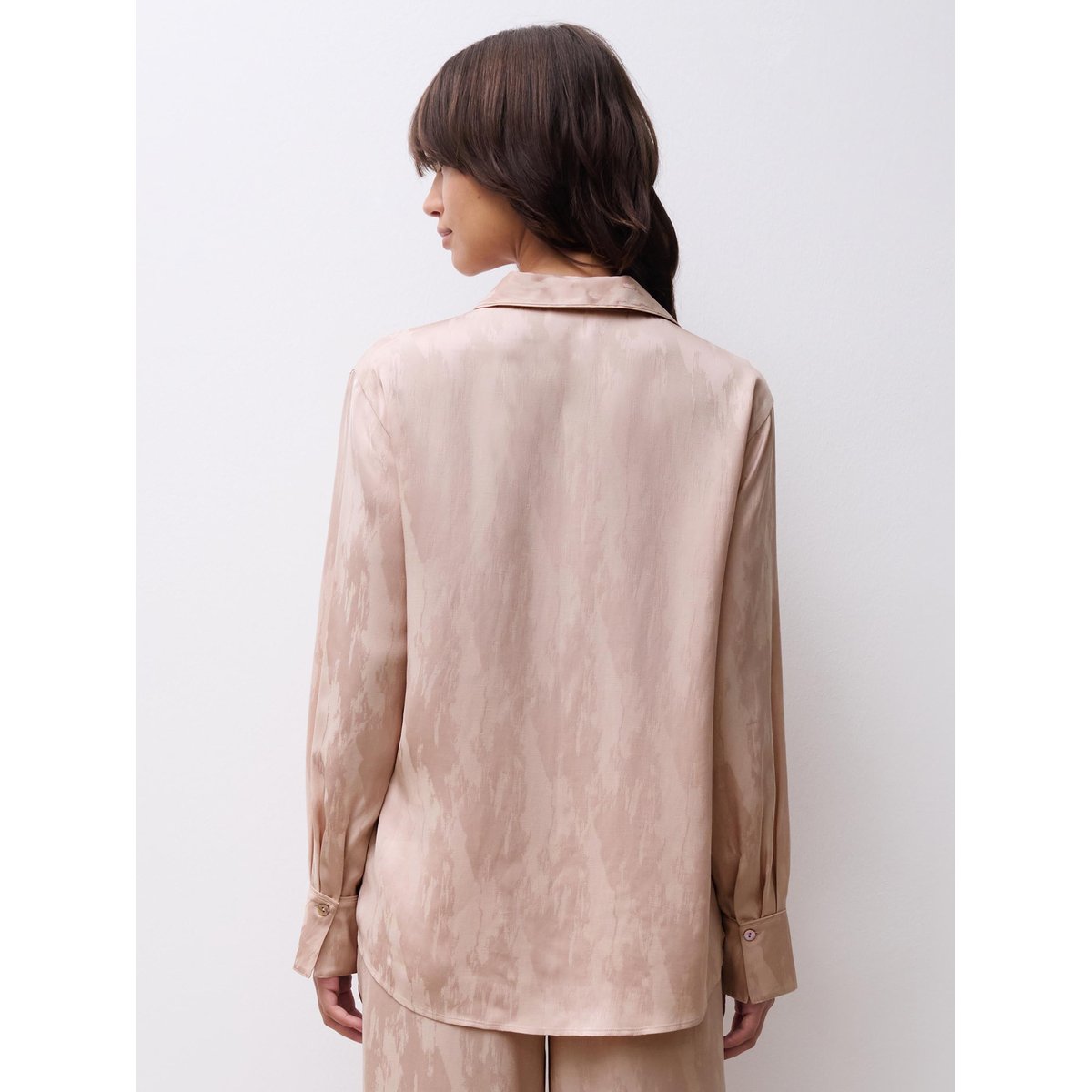 Chemise manches longues NOAH nuances dunes, CHANTELLE