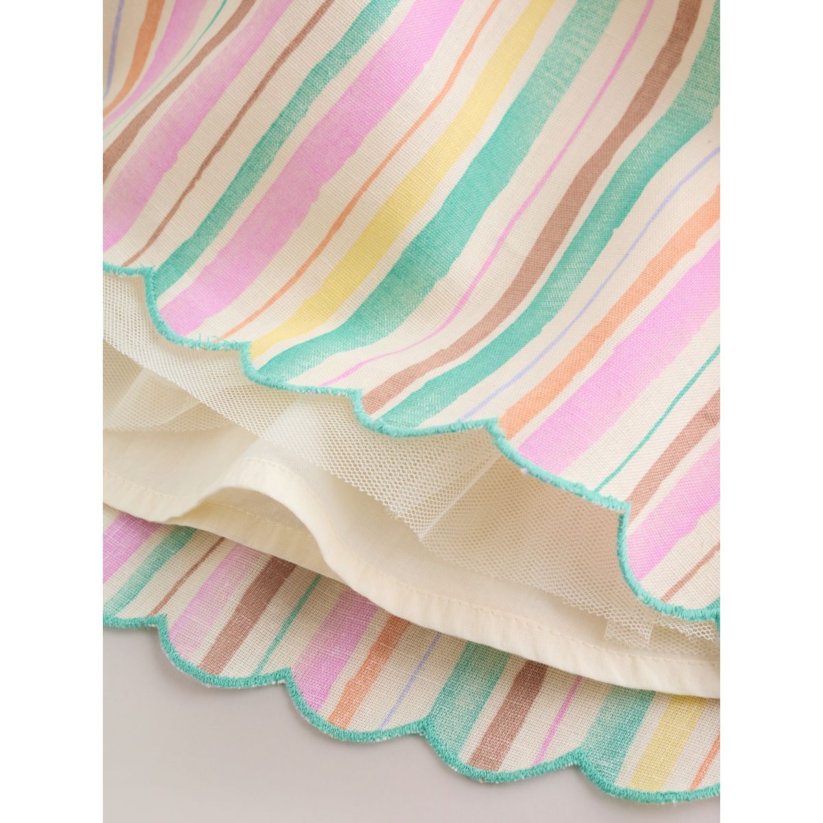 Robe tissée et culotte bébé, 2 pièces rayures multicolores, NEXT