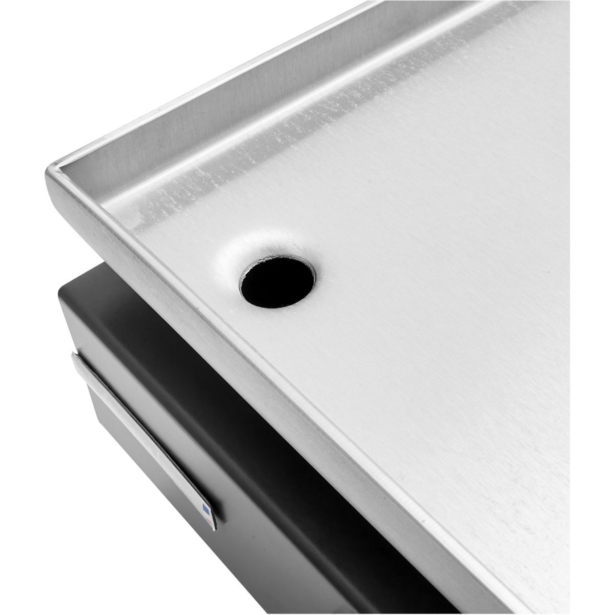 Plancha électrique QPL1230 inox 2 brûleurs à poser, 55x40 cm inox, RIVIERA & BAR