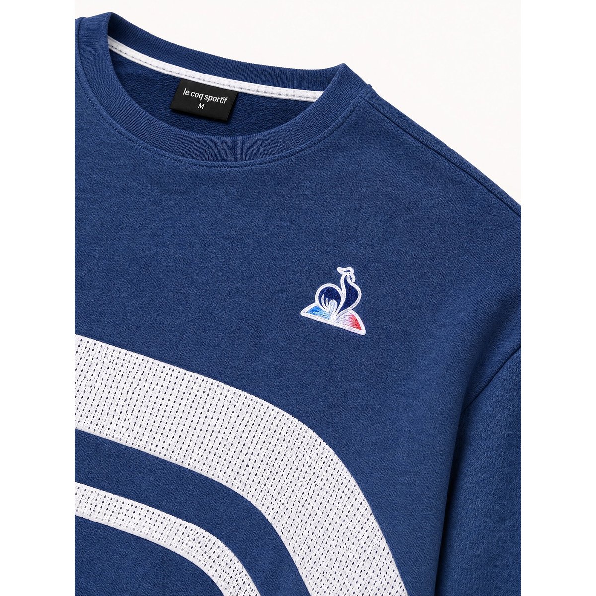 Sweat col rond Contemporain bleu, LE COQ SPORTIF