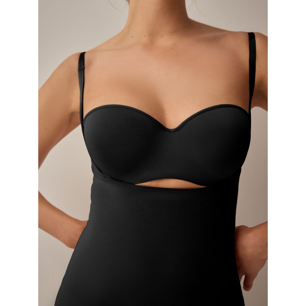 Combinaison wear your own bra effet gainant noir, NEXT