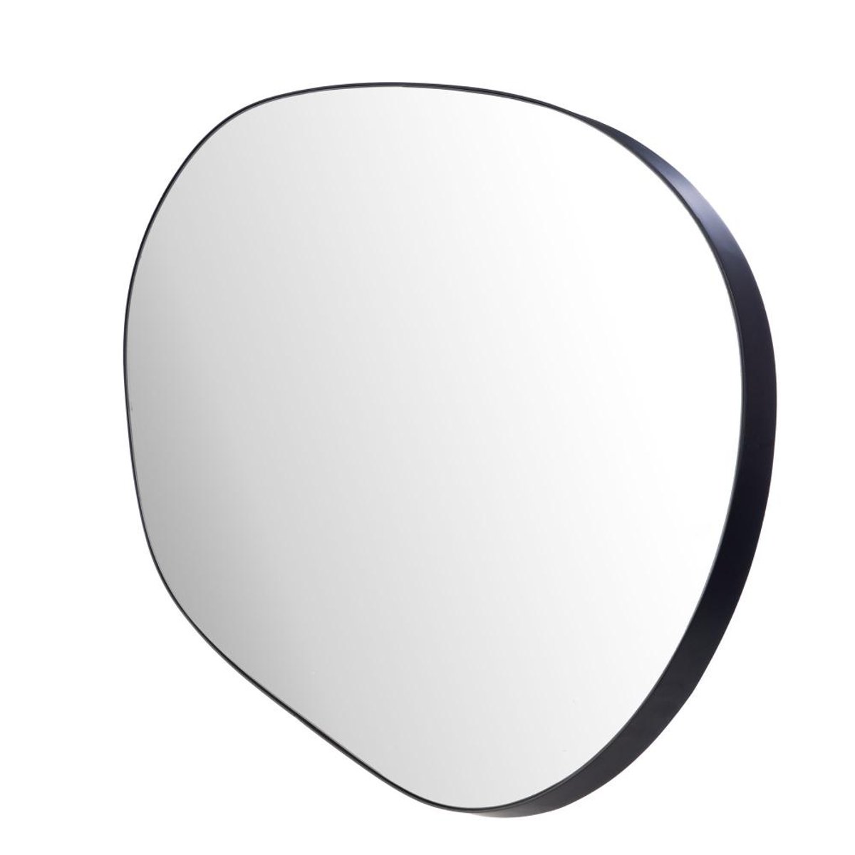 Miroir ovale 85x noir, AMADEUS