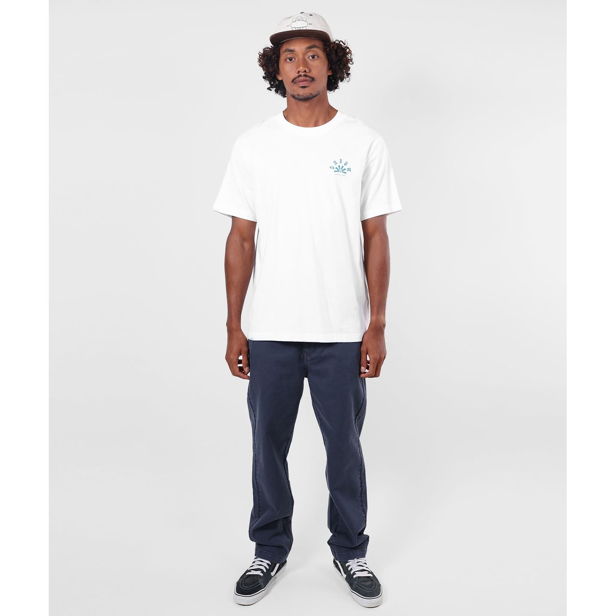 Tee-shirt manches courtes STOKED white, OXBOW