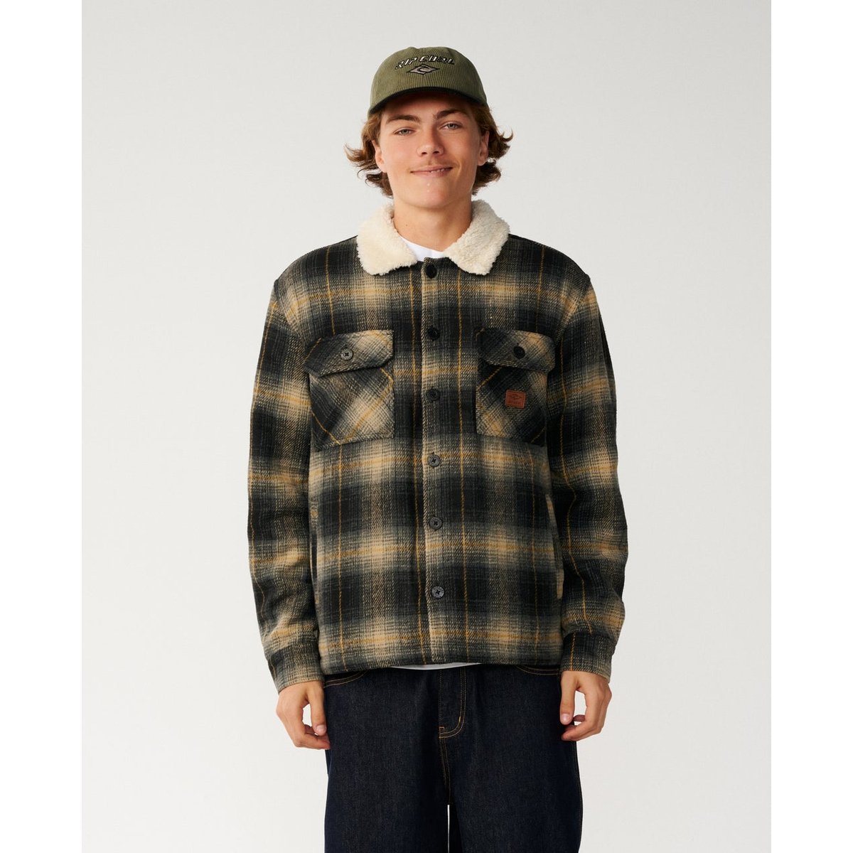 Veste CLASSIC SURF Bells SHERPA noir, RIP CURL