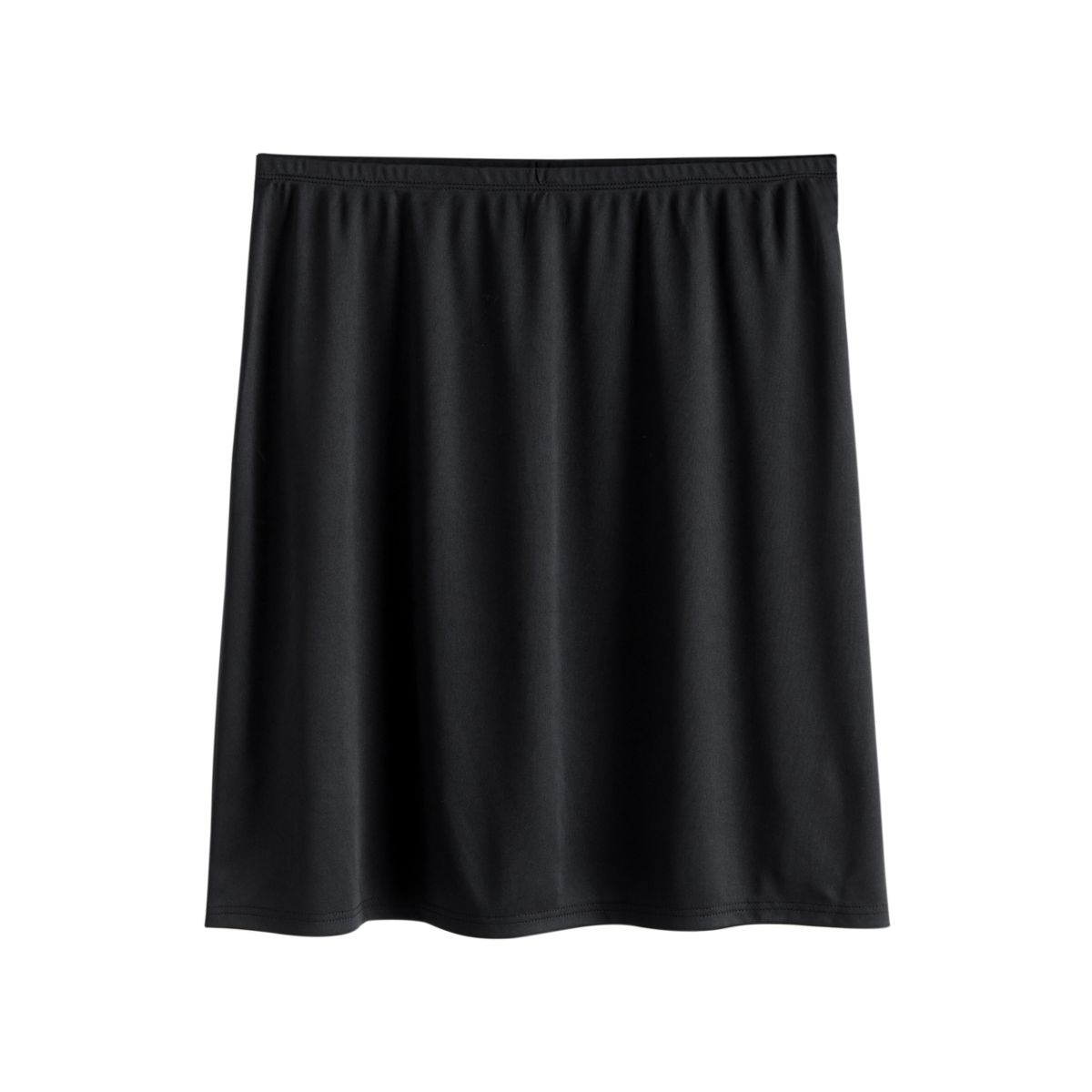 Jupe nuisette confortable en microfibre noir, NEXT