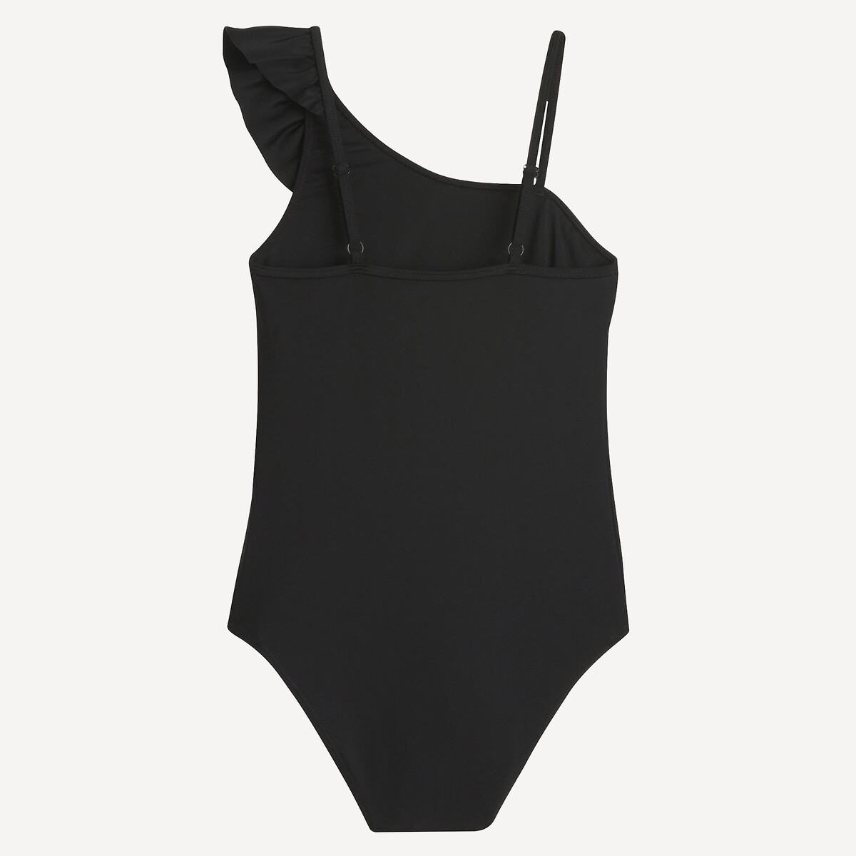 Maillot de bain 1 pièce asymétrique noir, LA REDOUTE COLLECTIONS