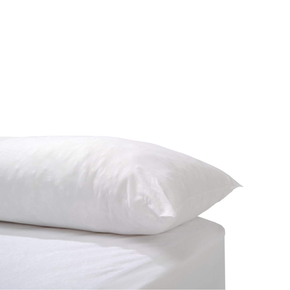 Traversin ergonomique MEMOIRE DE FORME MIXTE blanc uni, BLEU CALIN