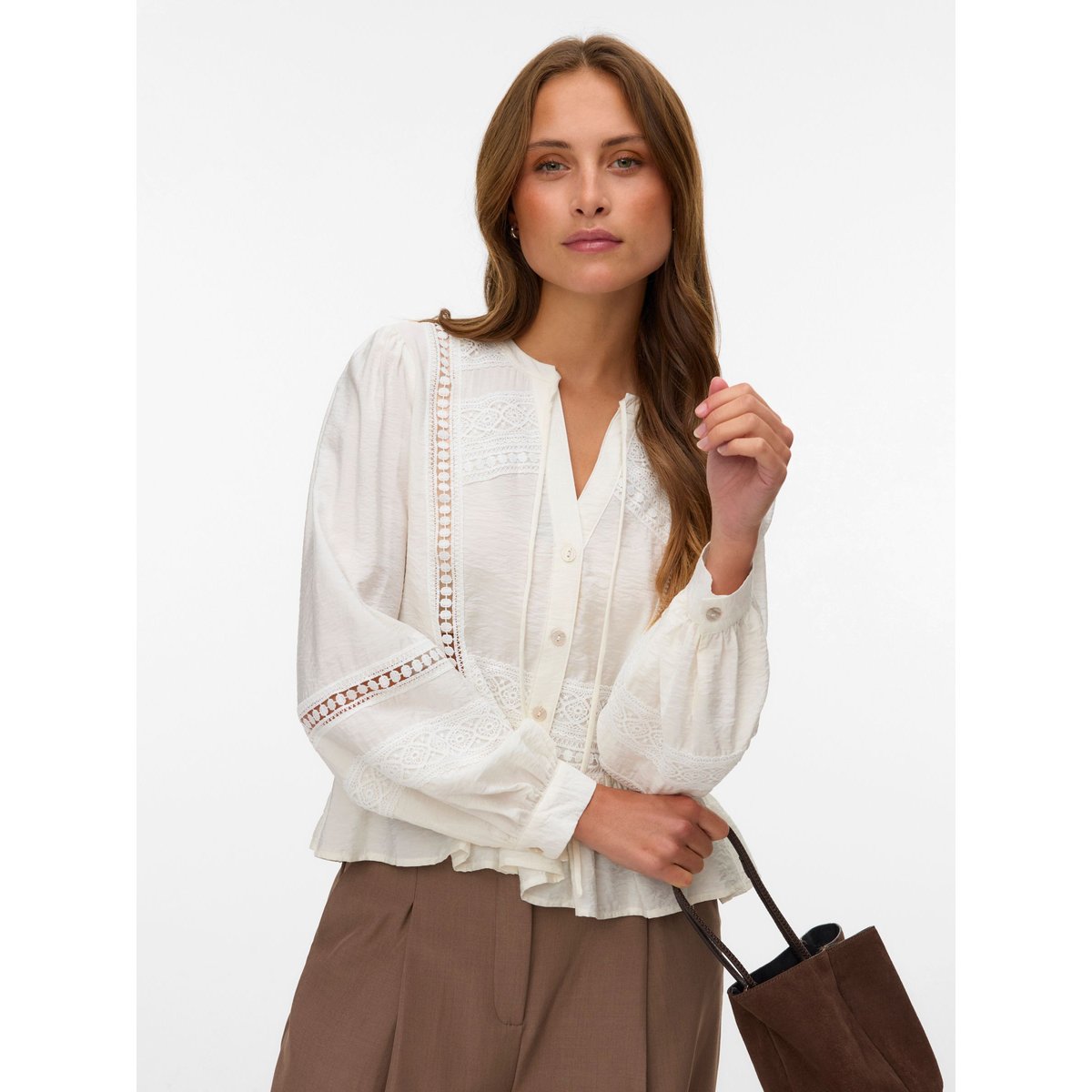 Top snow white, VERO MODA