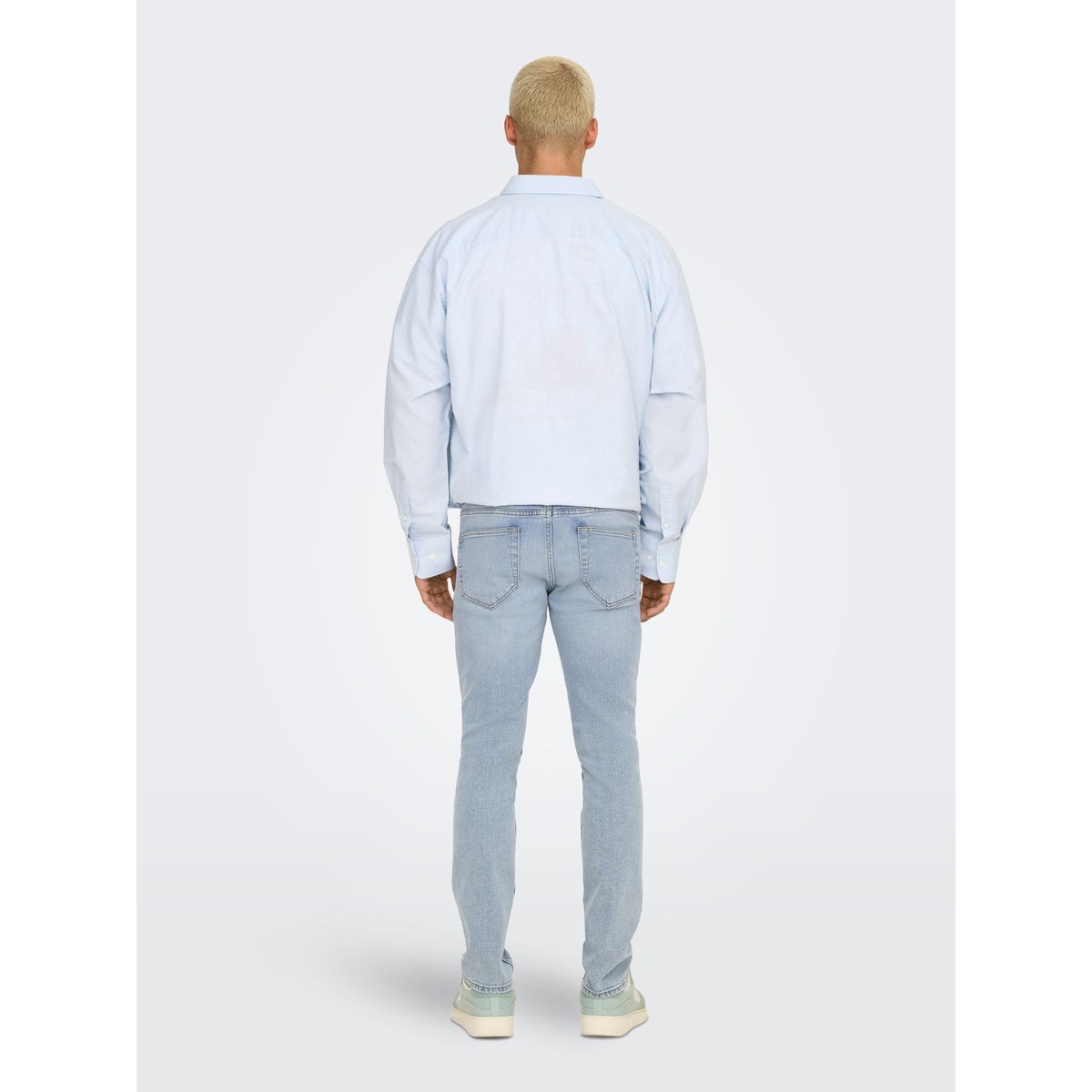 Jean Slim light blue denim, ONLY & SONS