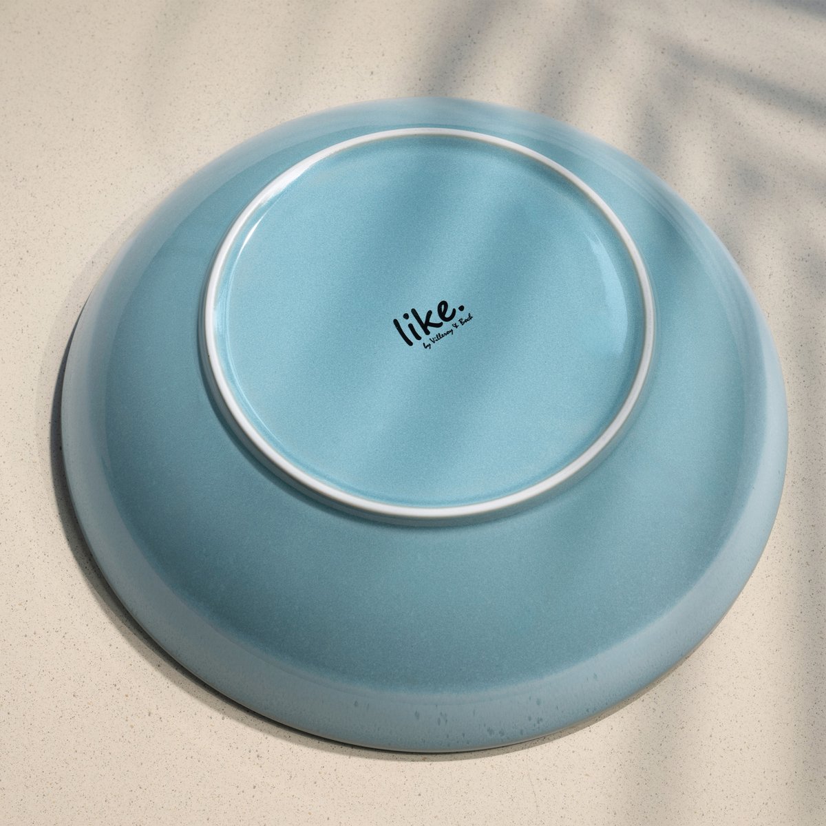 Plat Creux De Service PERLEMOR bleu, LIKE. BY VILLEROY & BOCH