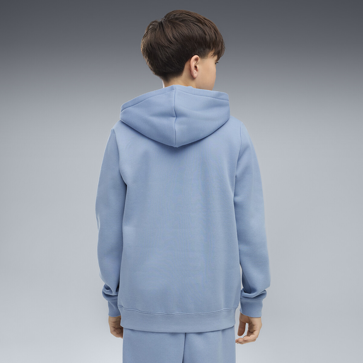 Sweat à capuche en molleton bleu, PUMA