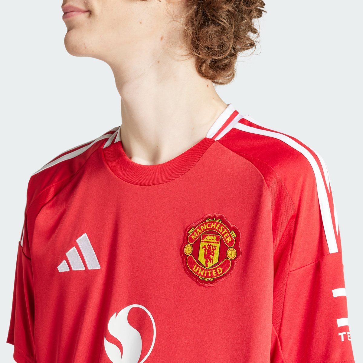 Maillot Domicile Manchester United 24/25 mufc red, adidas Performance