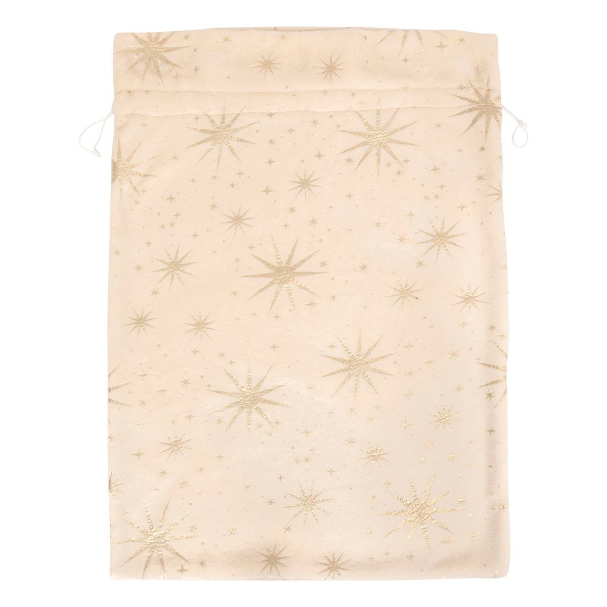 HOTTE ETOILE OR MAGI 50X70CM ivoire, FEERIC LIGHTS & CHRISTMAS