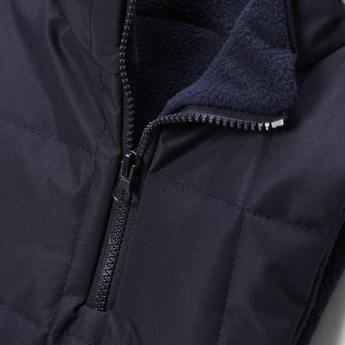 Plastron uni marine, MONOPRIX
