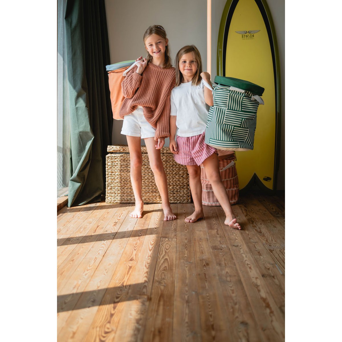 play&go - tapis de jeu & panier à jouets - roadmap ecru/vert, PLAY ET GO