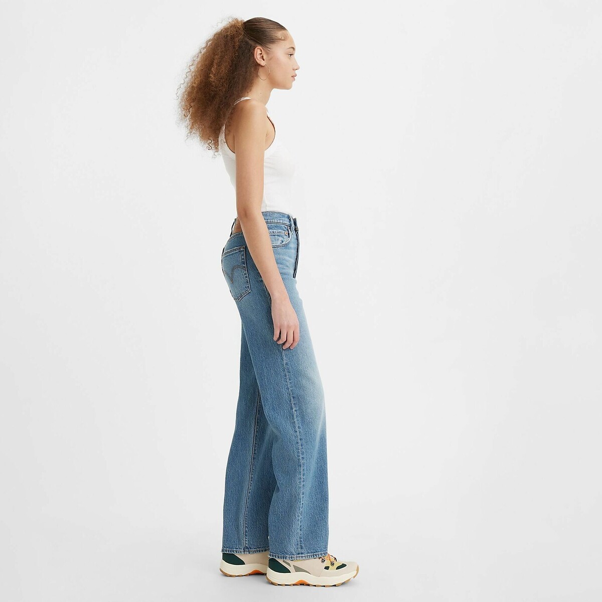 Jean Ribcage Full Length dance around, LEVI'S