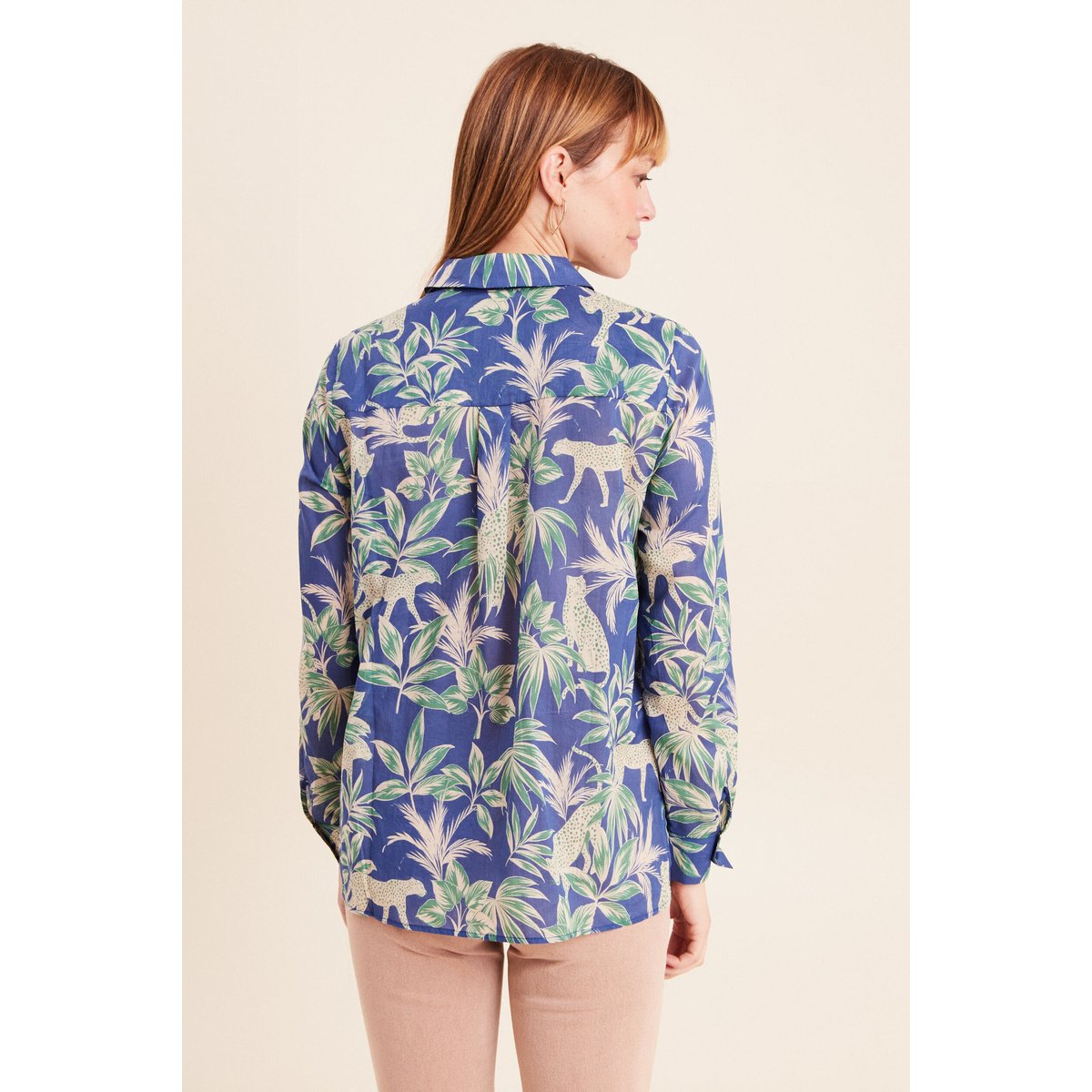 Chemise manches longues bleu, BREAL