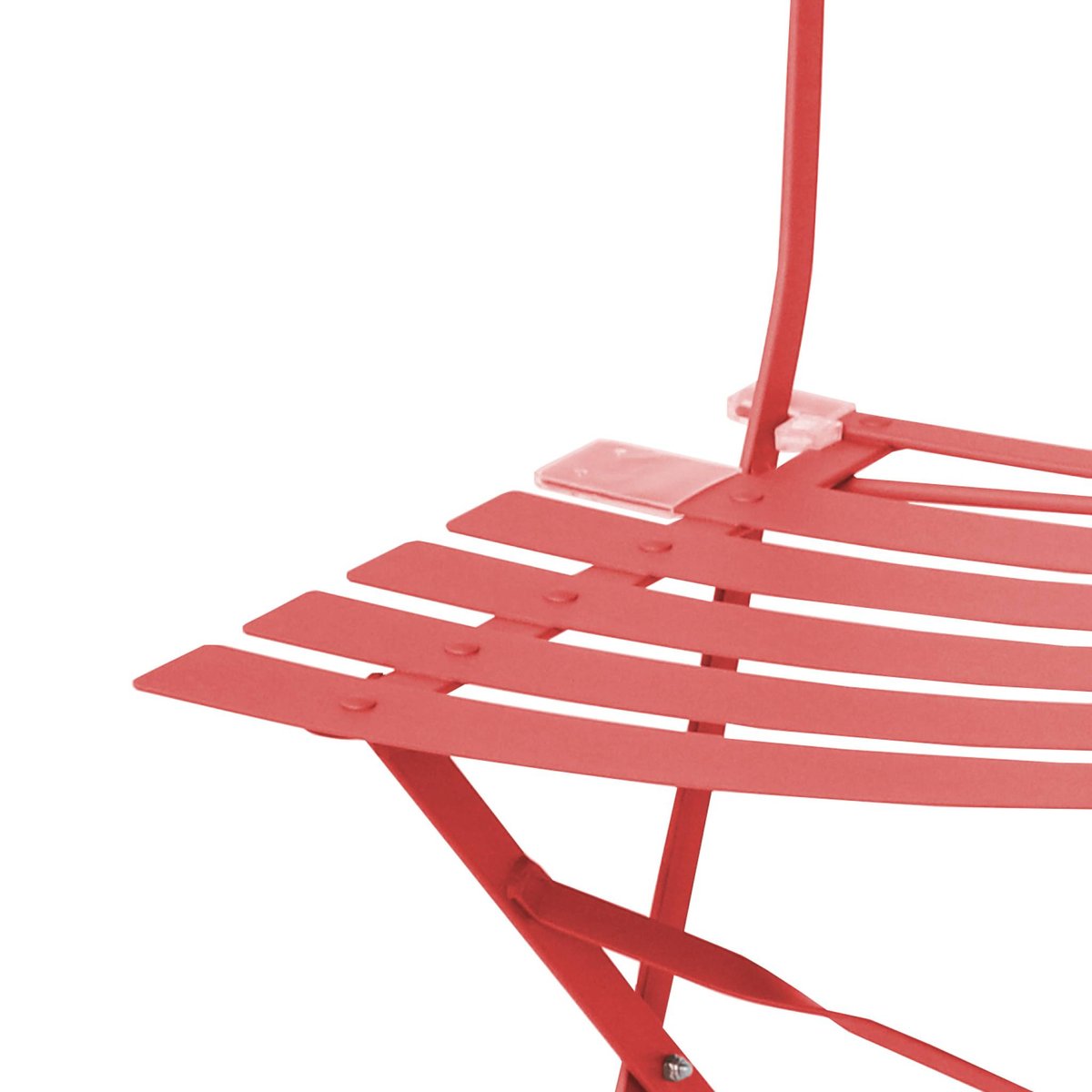 Chaise de jardin pliante métal (lot de 2) CHAISES EMILIA vert de gris, SWEEEK