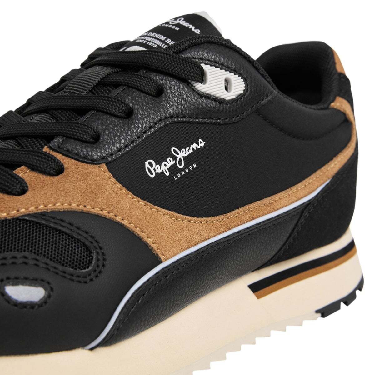 Bexley - Baskets Combinées noir, PEPE JEANS