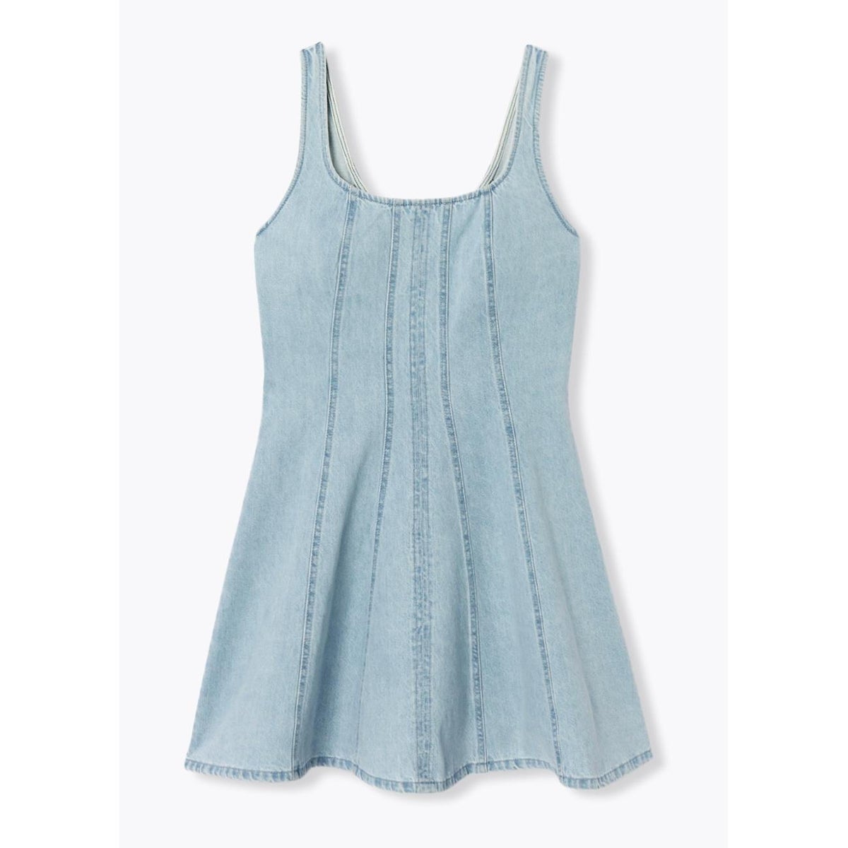 Robe courte en jean jean très clair, PROMOD