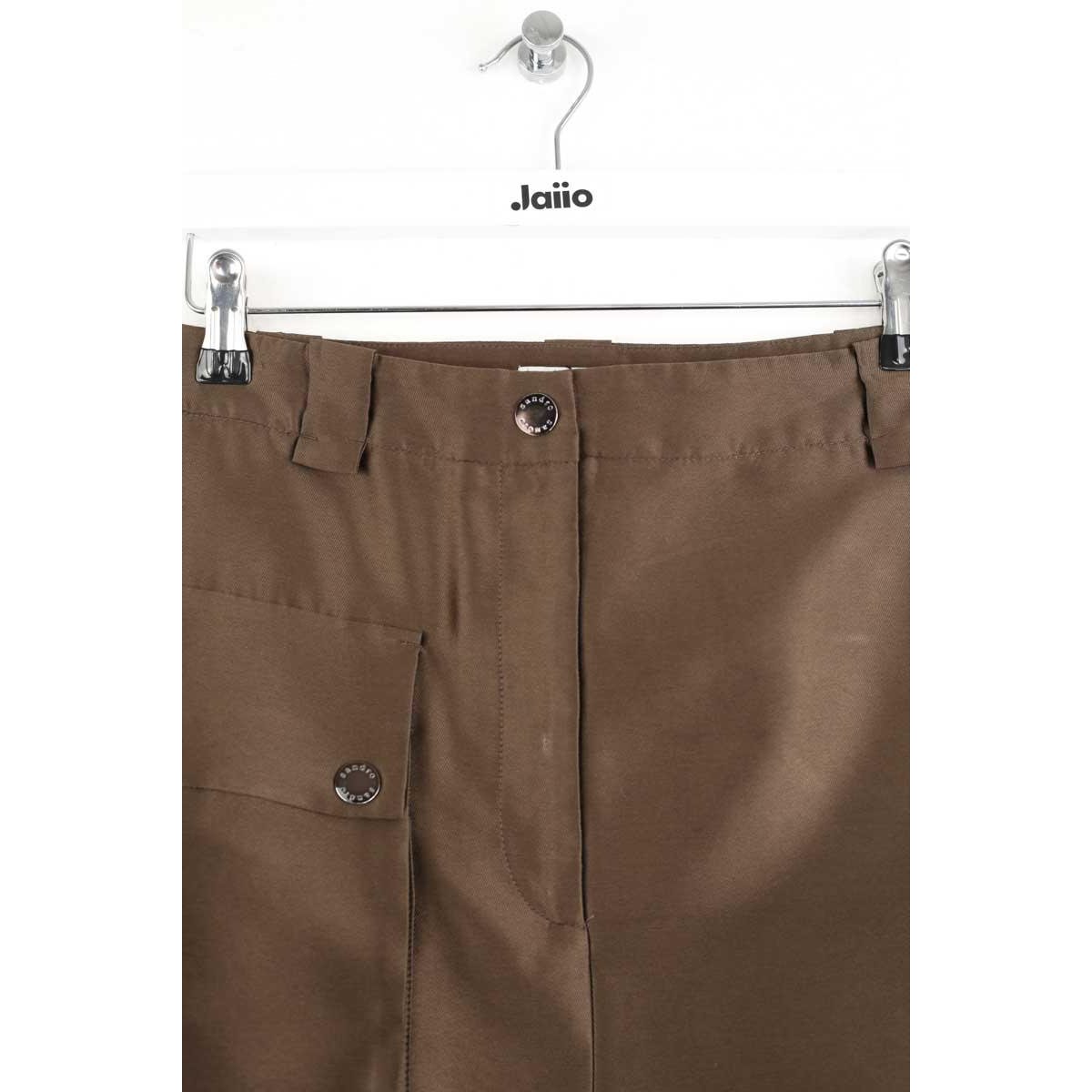 Mini jupe - Très Bon État marron, SANDRO