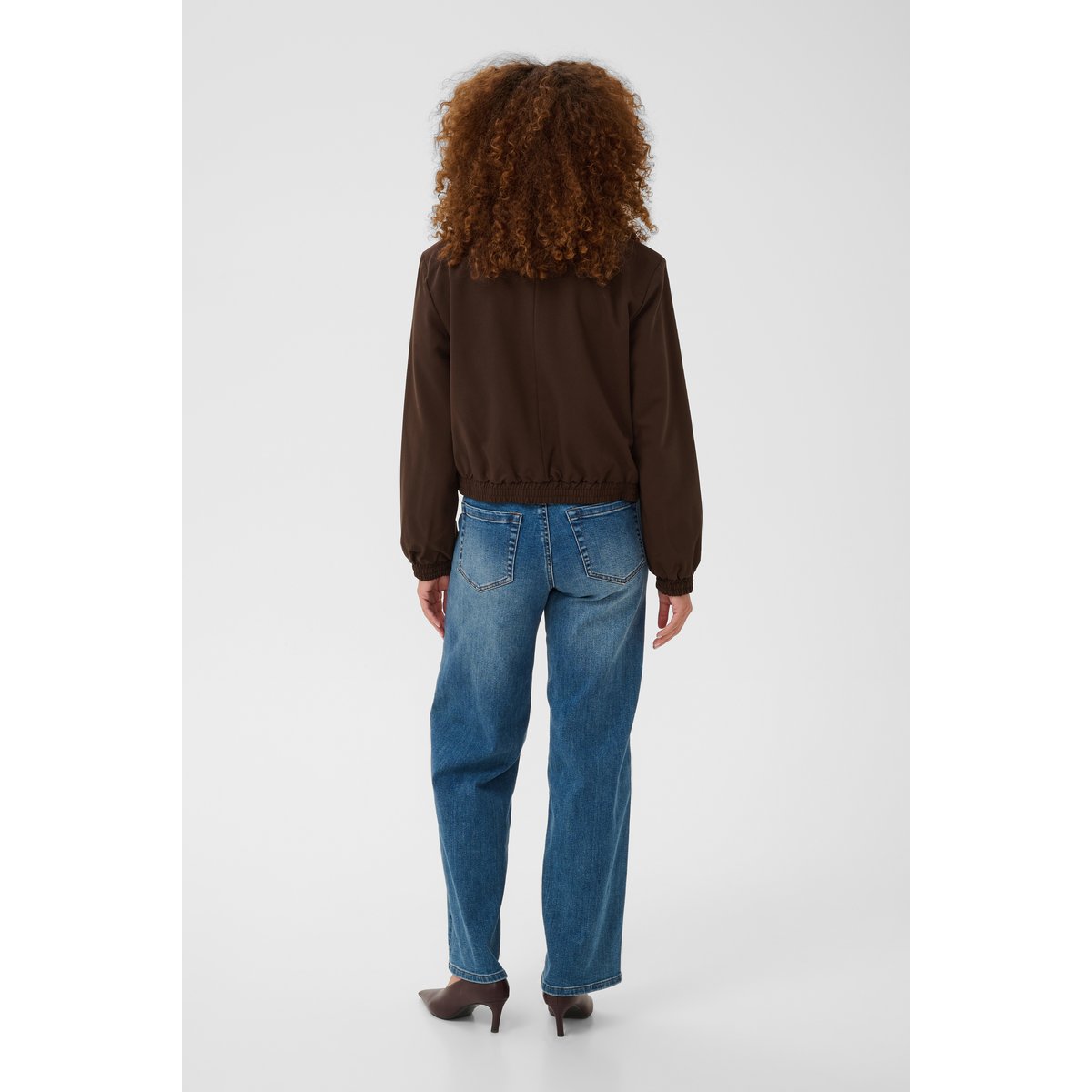 Manteau marron coffee bean, KAFFE