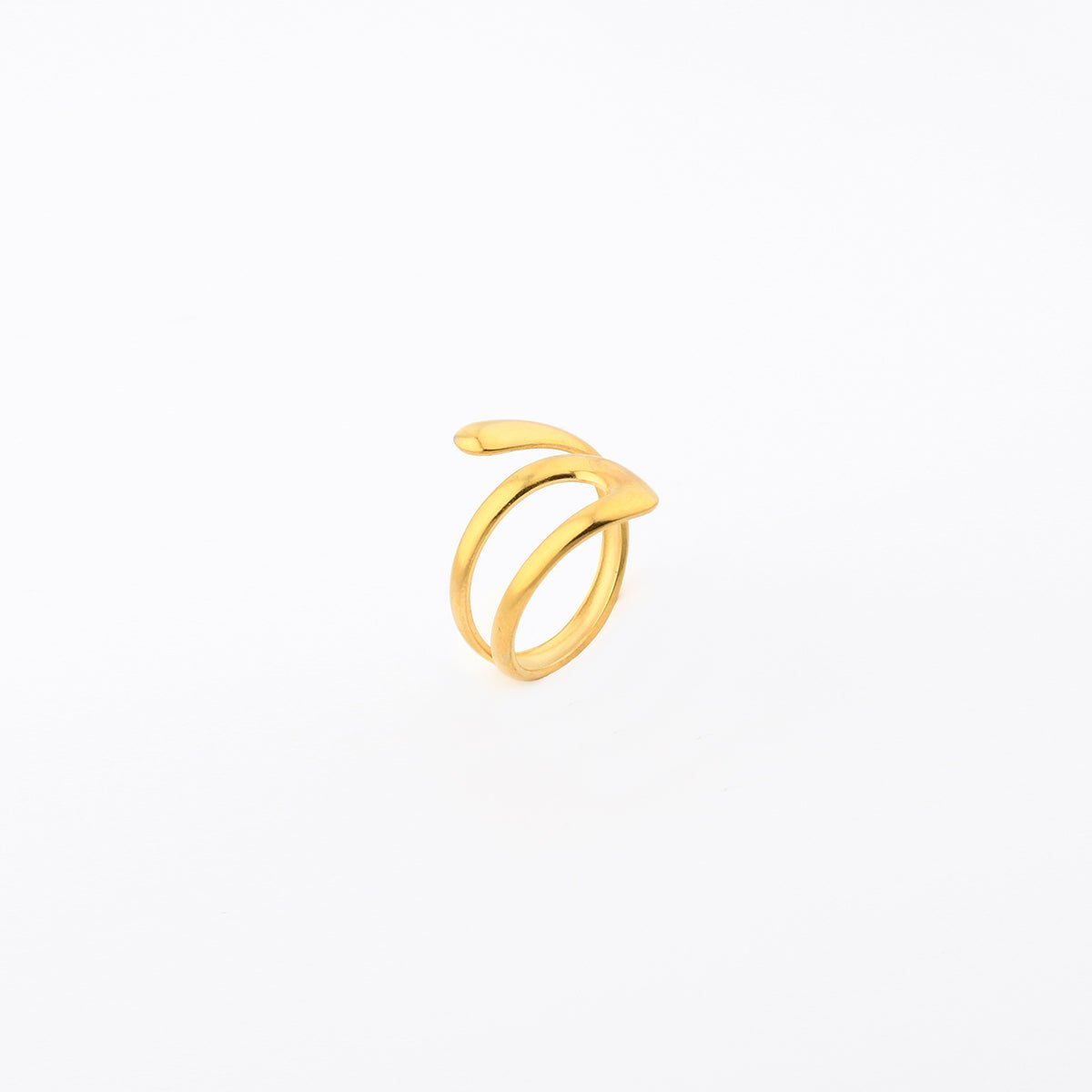 Bague ouverte en acier inoxydable aucun, BALABOOSTE