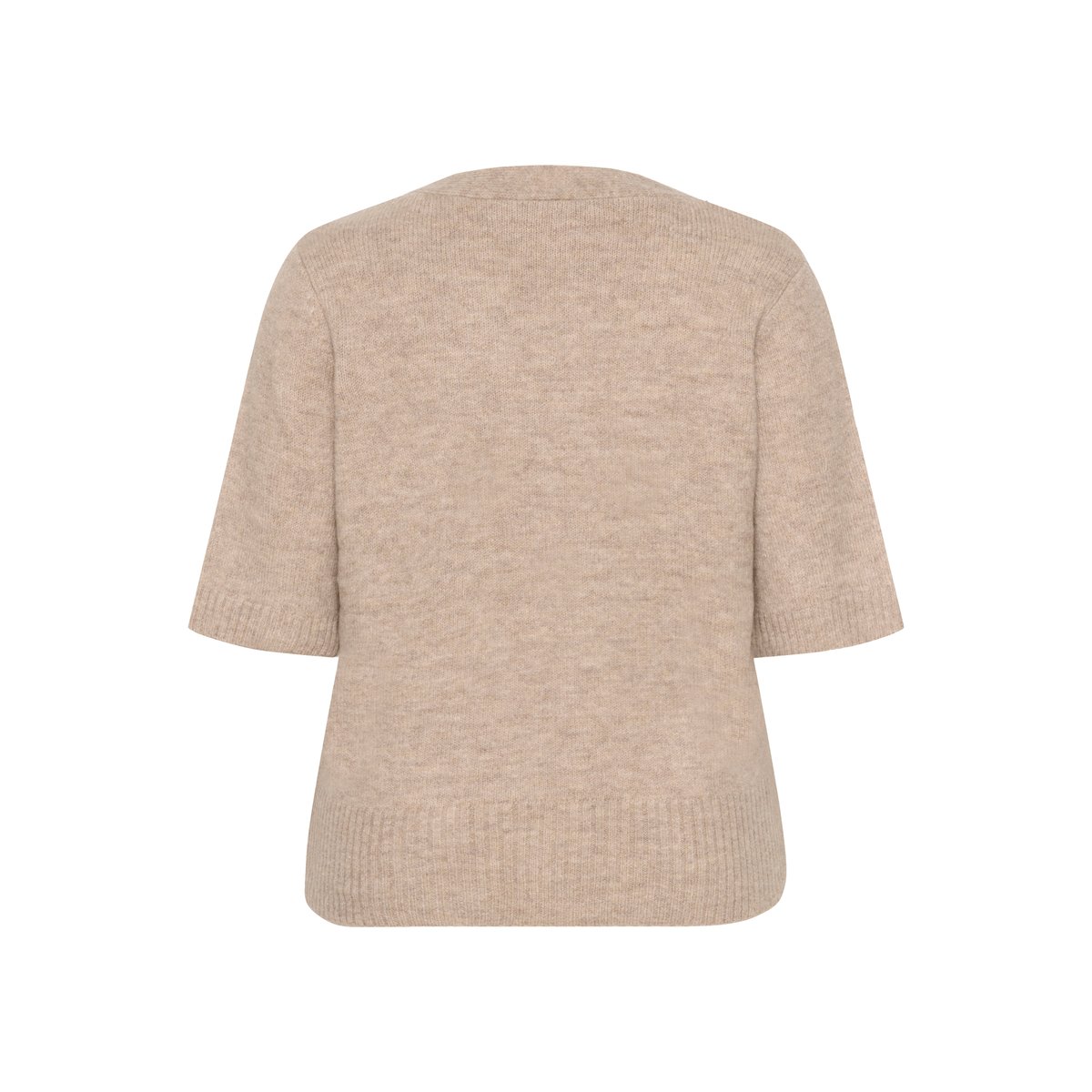 Cardigan à tricot beige feather gray, KAFFE CURVE
