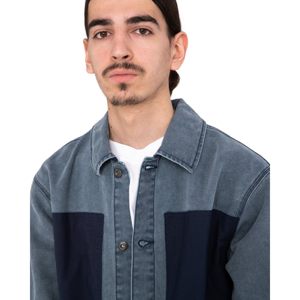 Veste en toile CARPENTER bleu eclipse navy, ELEMENT