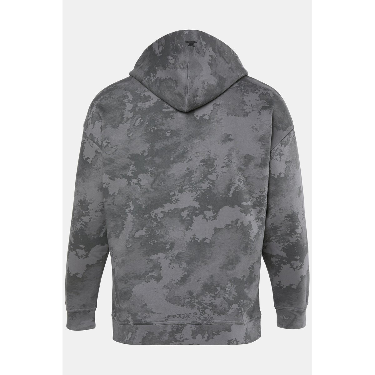 Sweat-shirt à capuche, imprimé camouflage anthracite, JP1880
