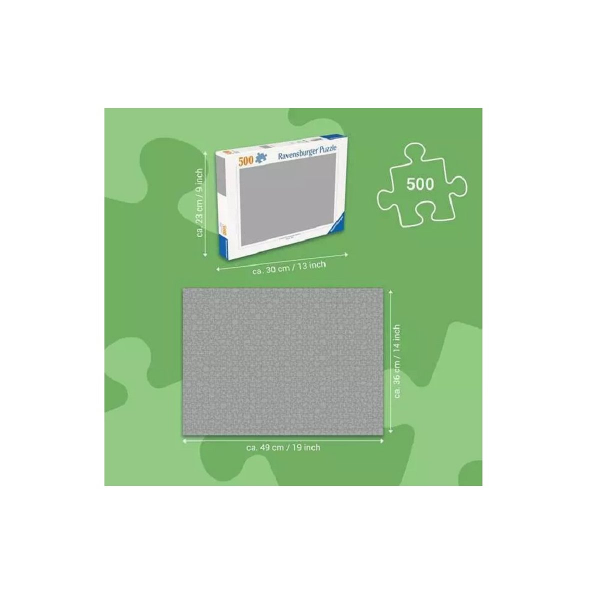 Puzzle Jazzy 500 pièces blanc, RAVENSBURGER