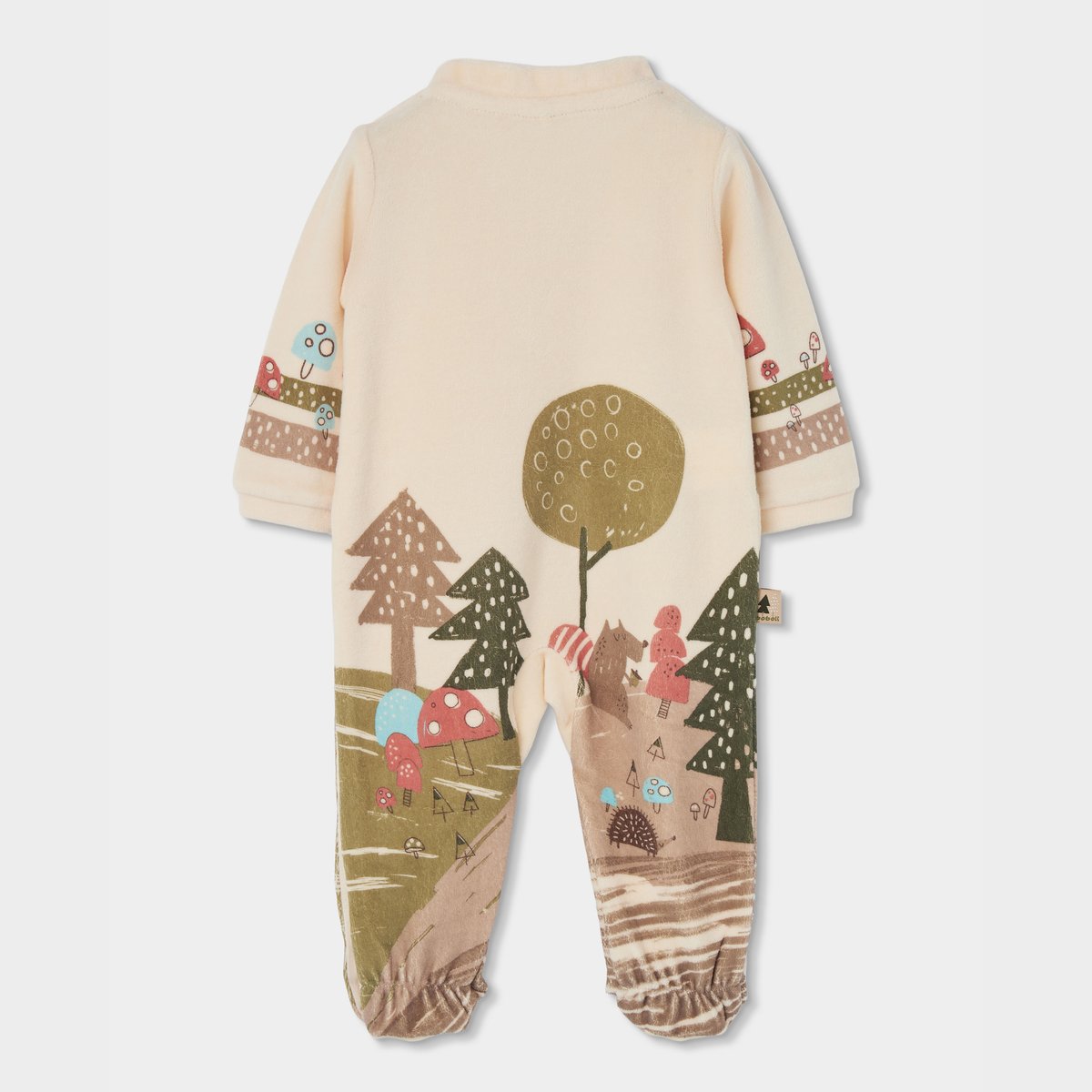Combipilote bébé imprimée forêt blanc, BOBOLI