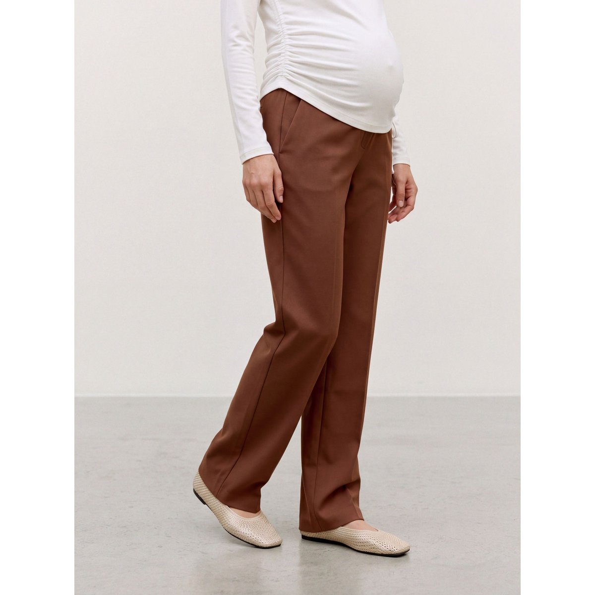 Pantalon marron - cocoa brown 1, VERO MODA