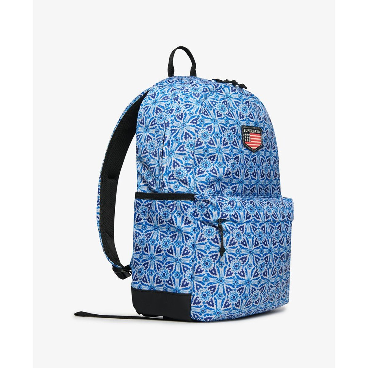 Sac à dos Montana Classic Patch bleu marine à motifs géométriques, SUPERDRY