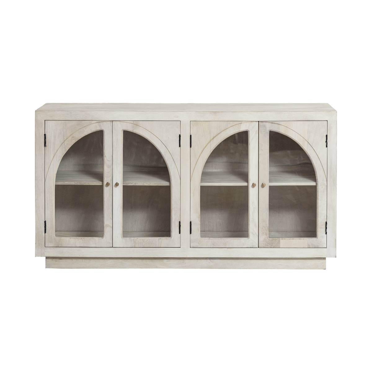 Buffet en bois de manguier MILIAM bois clair, MADE IN MEUBLES 