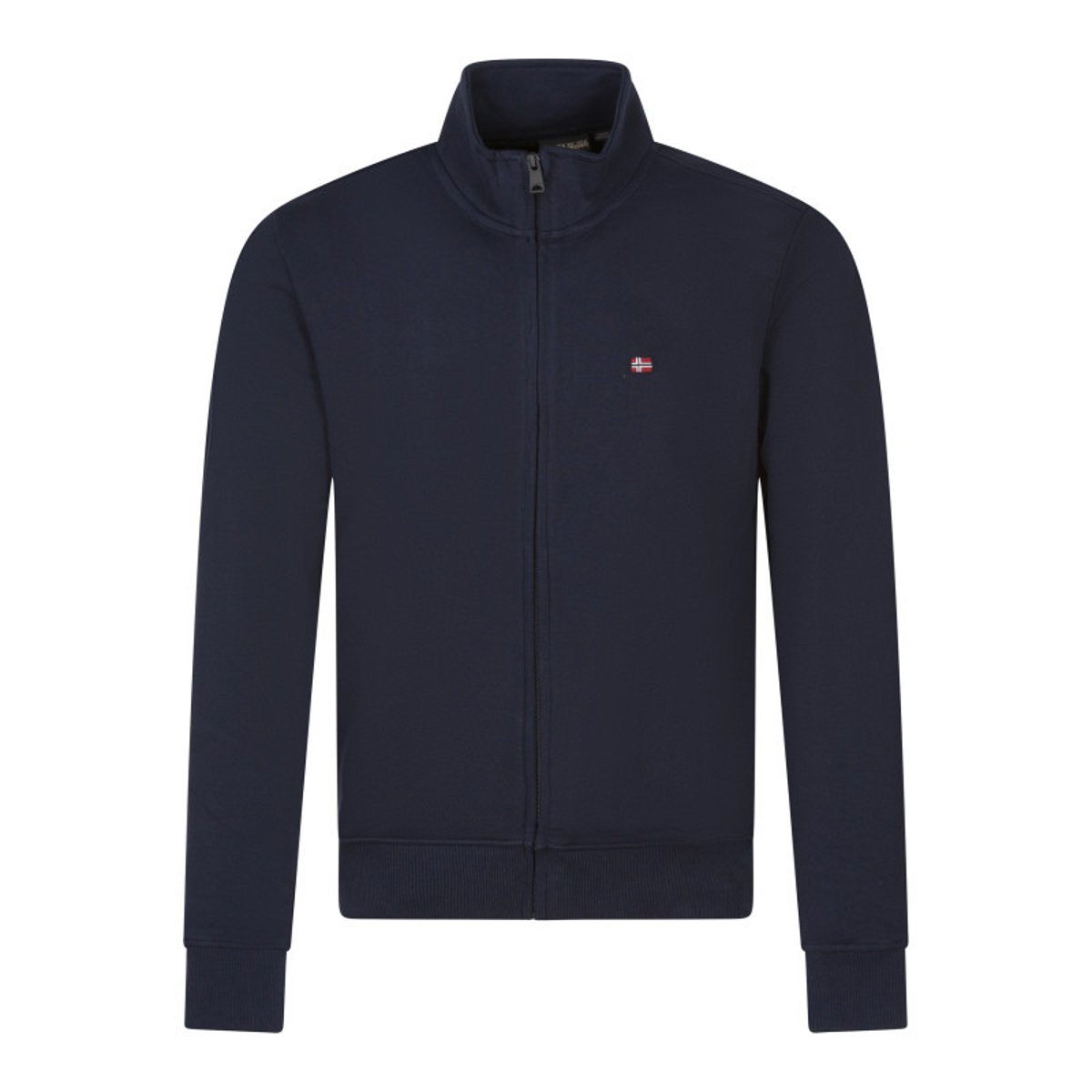 Sweat zippé col montant bleu marine, NAPAPIJRI