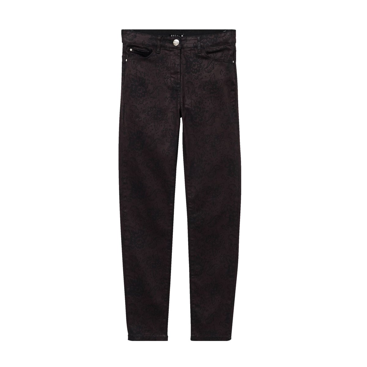 Pantalon magique L'Unique coupe ajustée bordeaux, BREAL