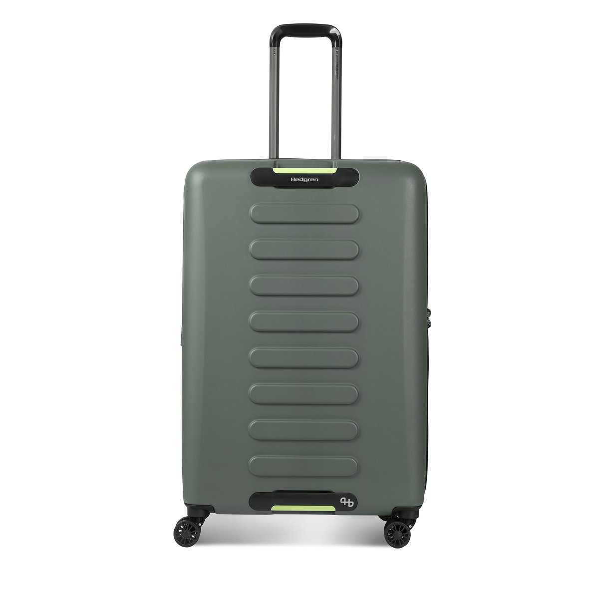 Valise soute rigide grand volume extensible sécurisée olive, HEDGREN
