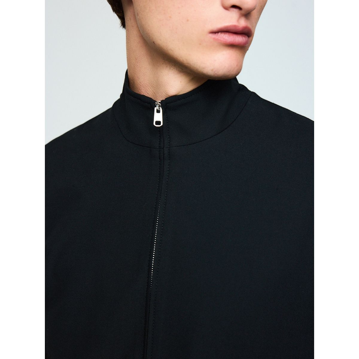 Veste motionflex à col montant noir, NEXT