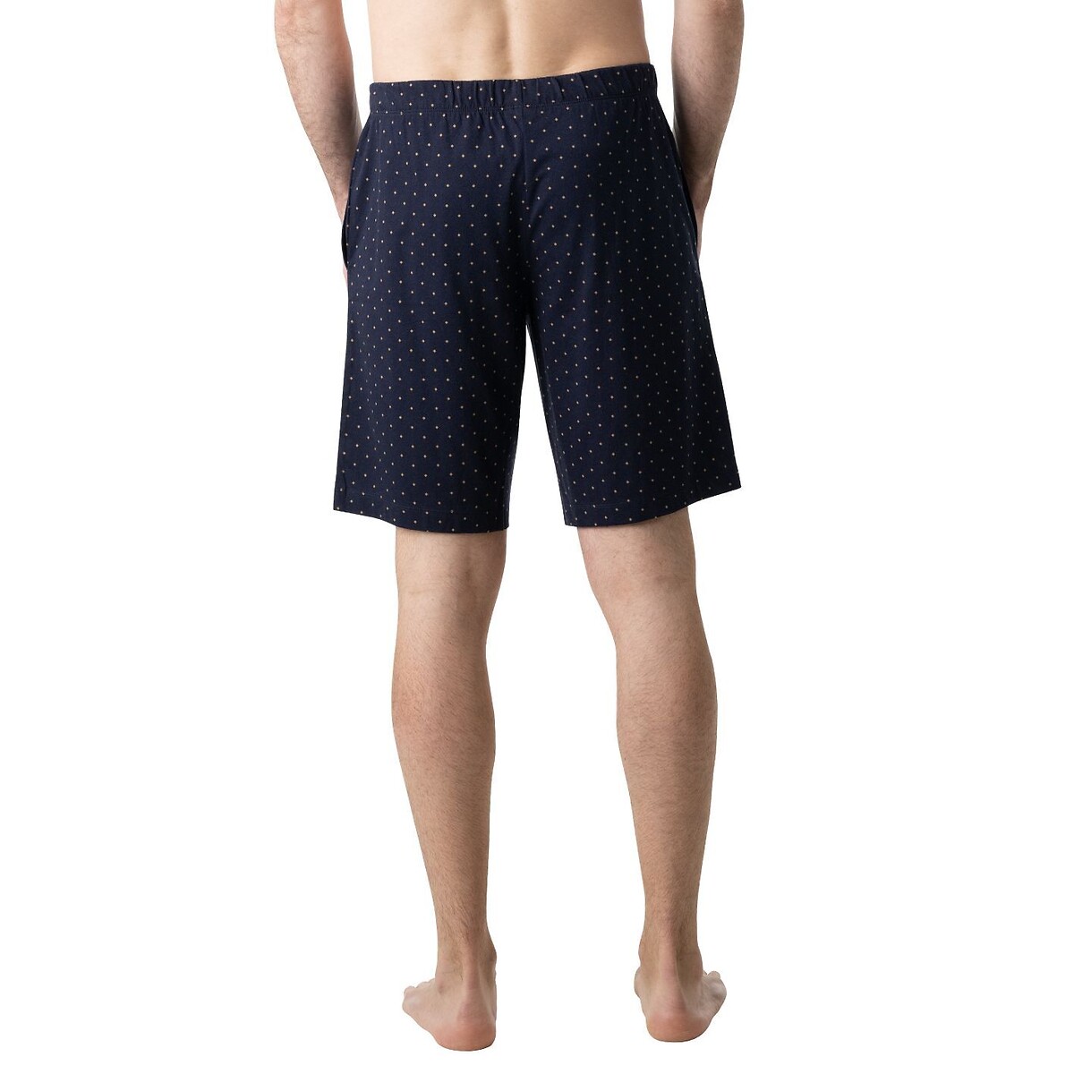 Pyjama court homme Cadeau Eminence bleu marine/imprimé, EMINENCE