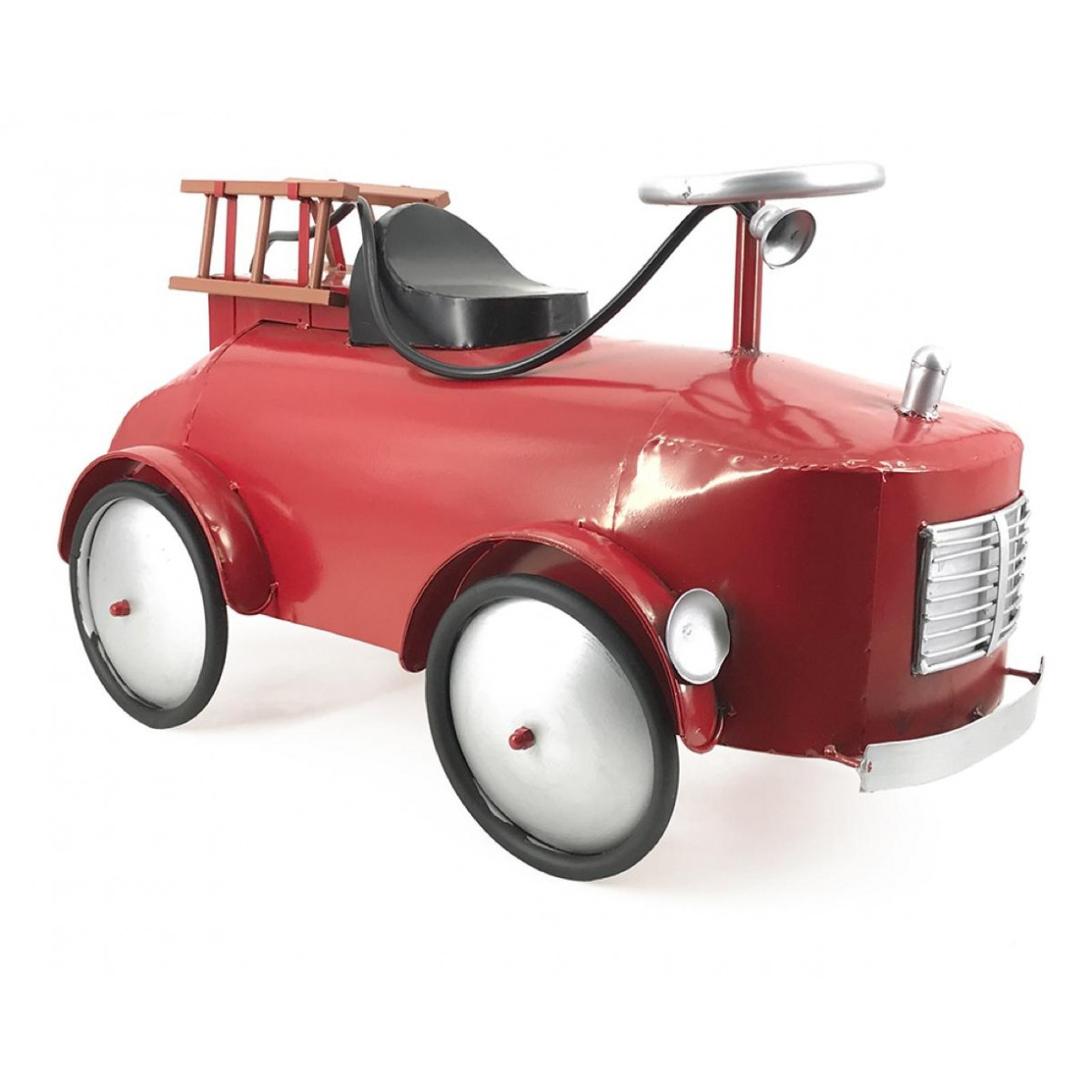 Voiture fer rouge, DECORATION D’AUTREFOIS
