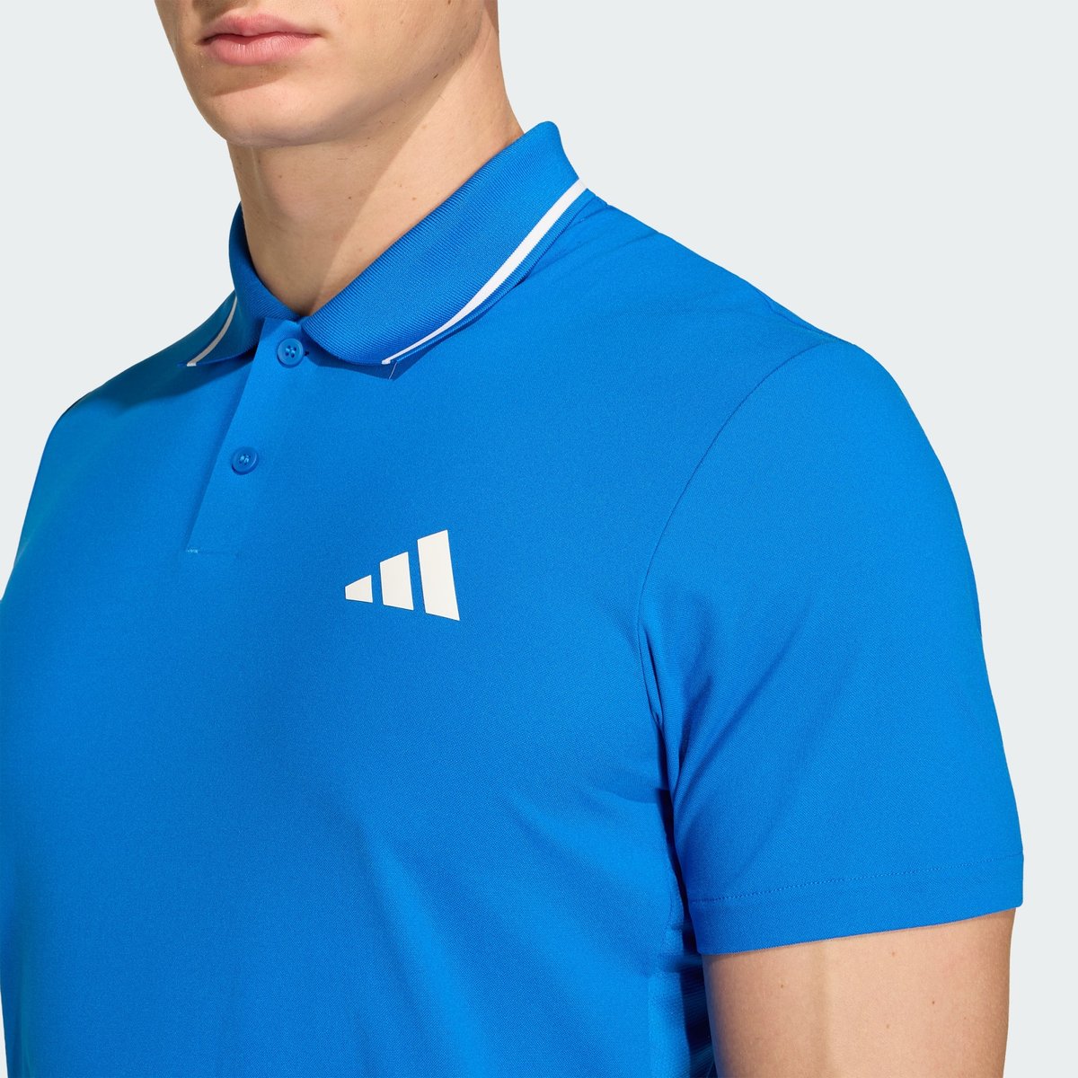 Polo Tennis Climacool Freelift Pro Polo Tennis Climacool Freelift Pro glow blue, adidas Performance