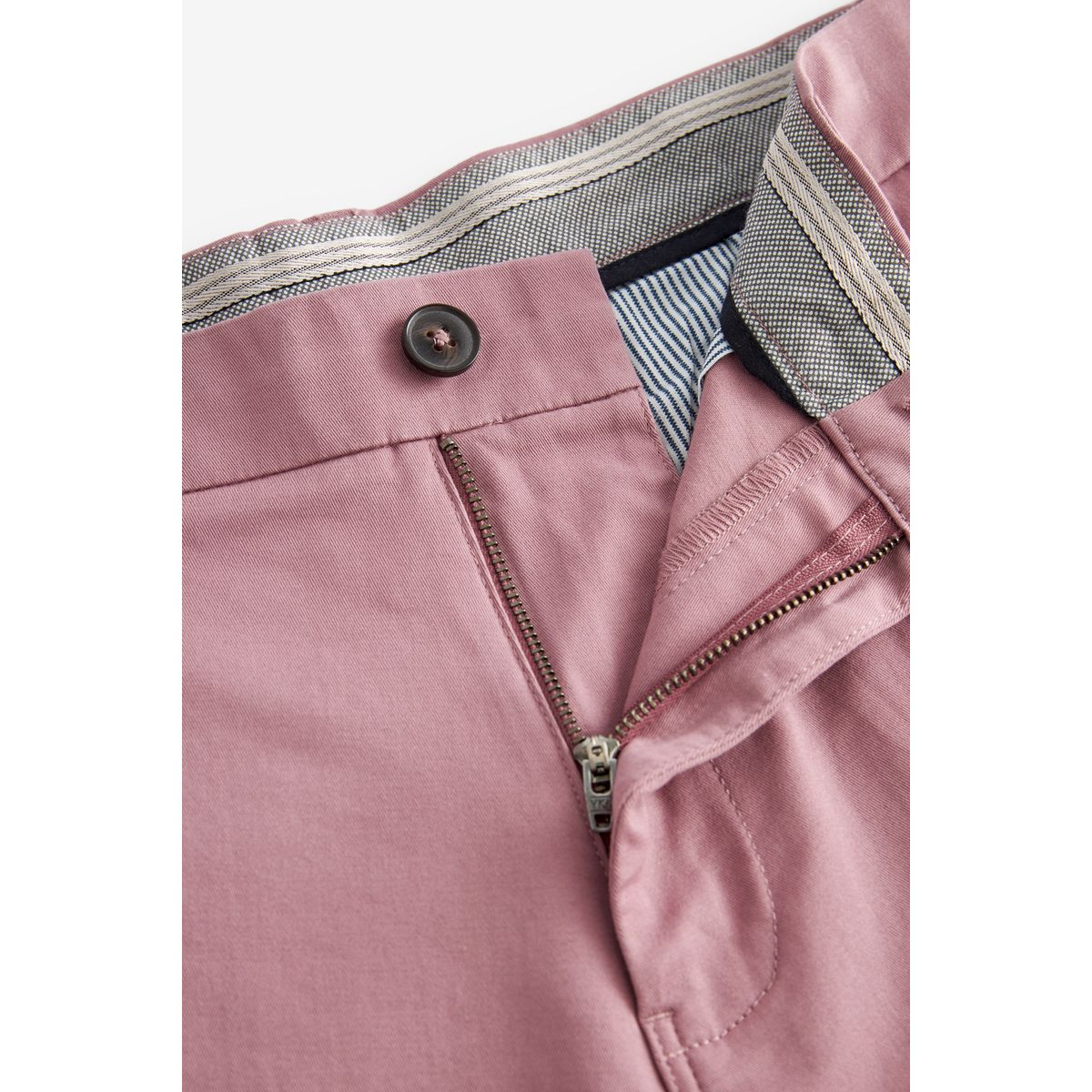 Short chino stretch slim rose, NEXT