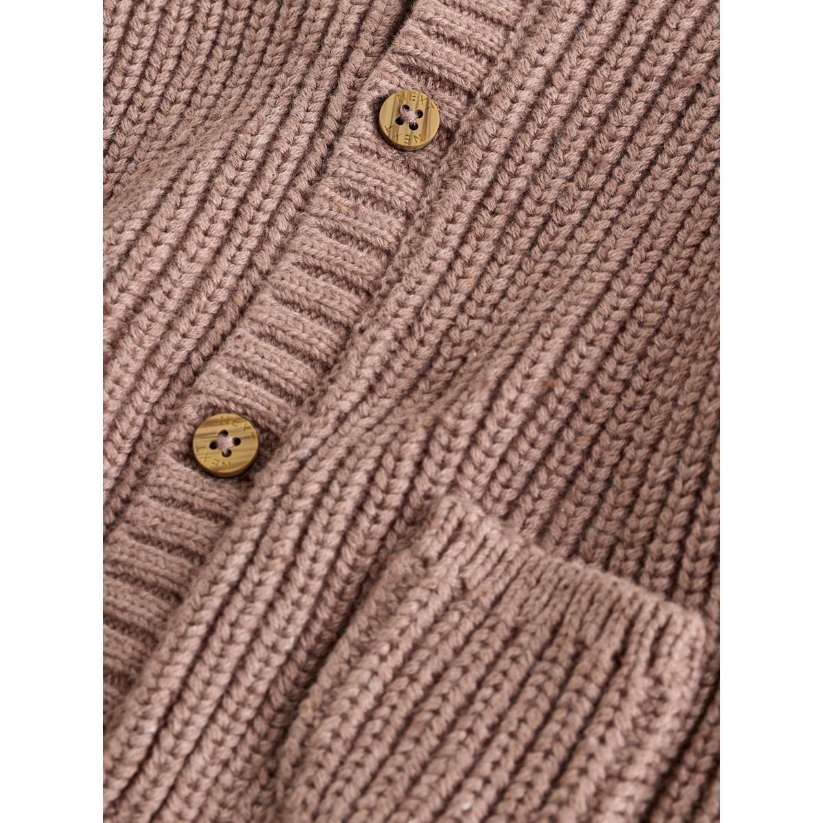 Cardigan brodé bébé ourson brun, NEXT