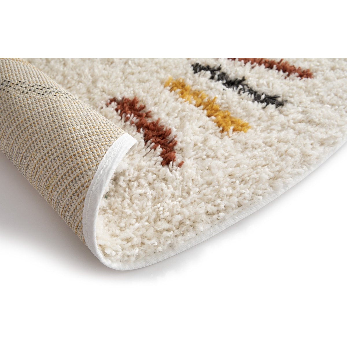 Tapis enfant rond tout doux ARPEGE beige sable, AFK LIVING
