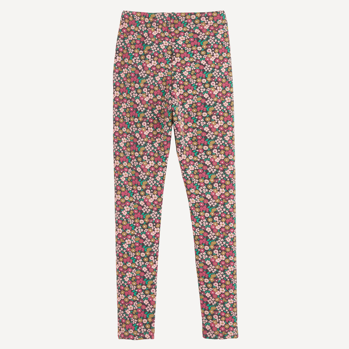 Legging chaud, imprimé floral, en molleton imprimé fleurs, LA REDOUTE COLLECTIONS