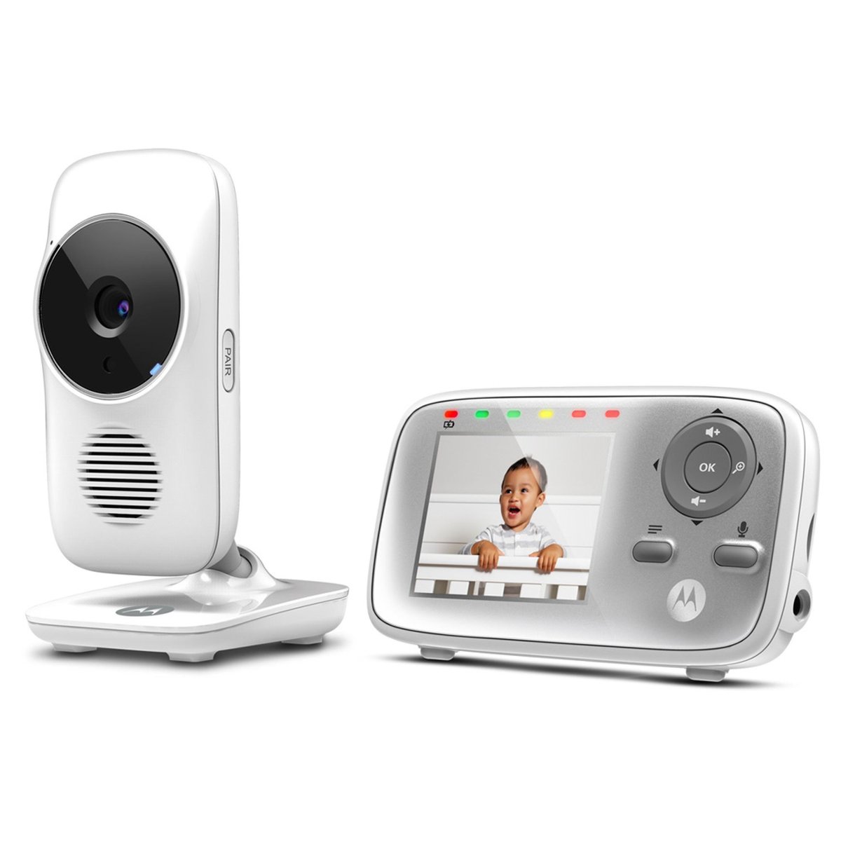 Babyphone vidéo VM 483 blanc, MOTOROLA