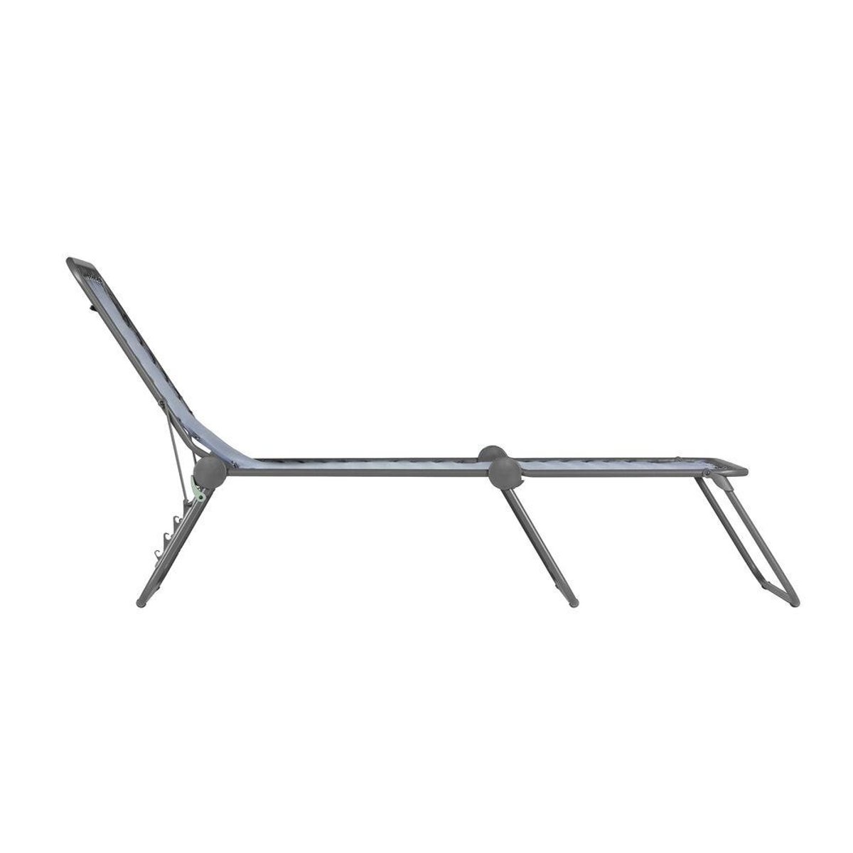 Lit de soleil pliant - SIESTA L bleu ocean, LAFUMA MOBILIER