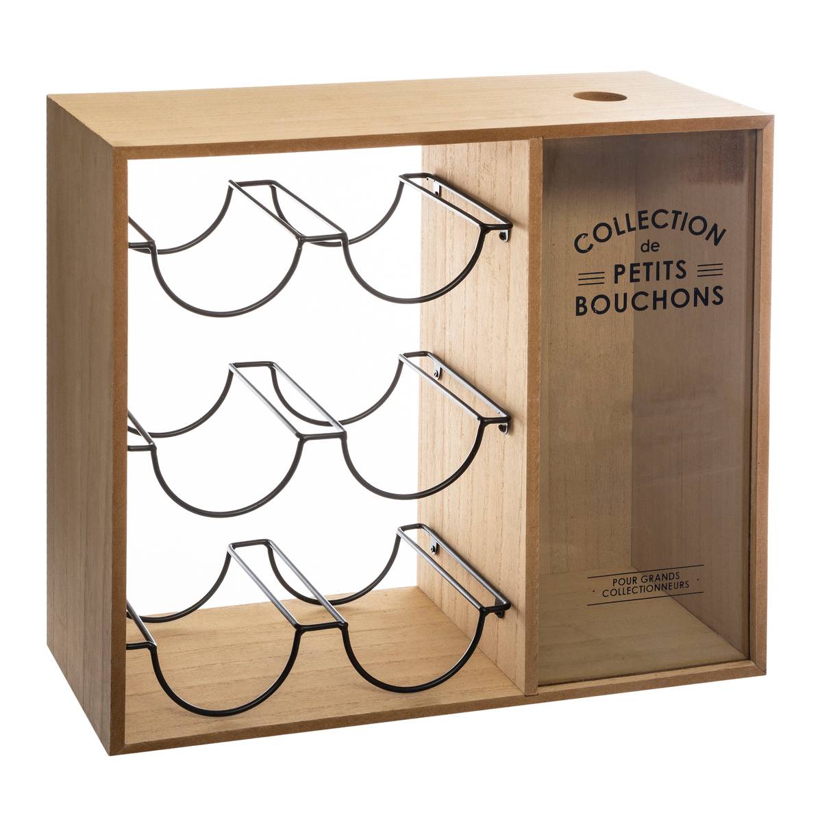 Porte-bouteilles LOFT beige, ATMOSPHERA